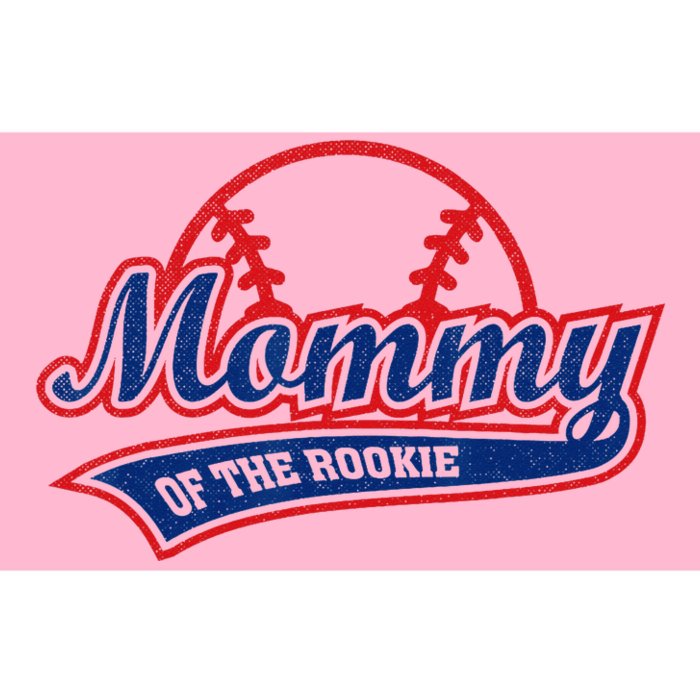 Funny Retro Baseball Mommy of the Rookie Bumper Sticker