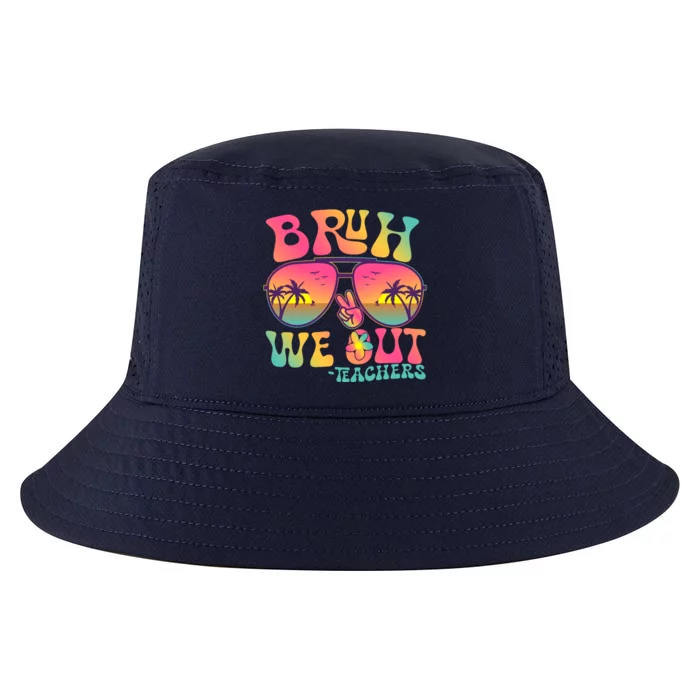 Funny Retro Bruh We Out Teachers Cool Comfort Performance Bucket Hat