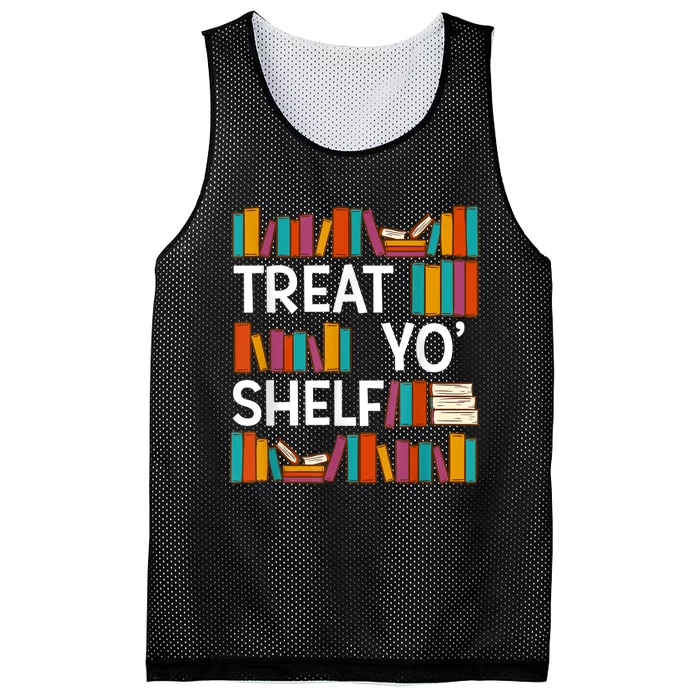 Funny Reading Book Lover Reader Librarian Nerdy Pun Mesh Reversible Basketball Jersey Tank