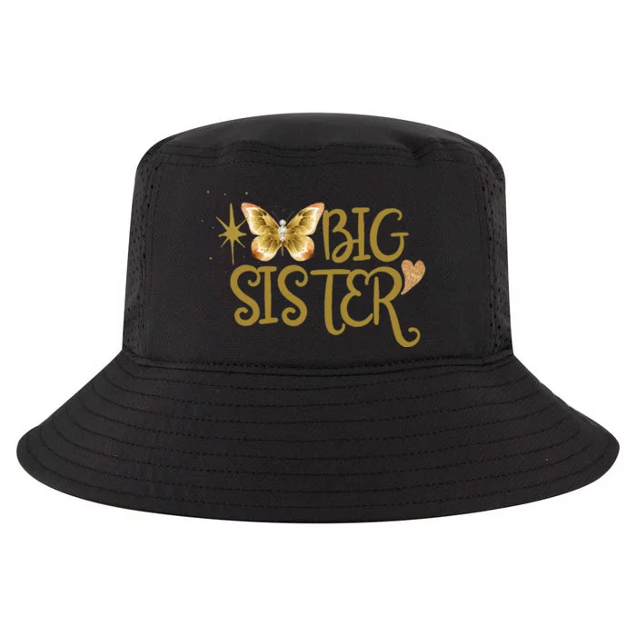 Funny Retro Big Sister Gift Present For Girl Teenager Cool Comfort Performance Bucket Hat