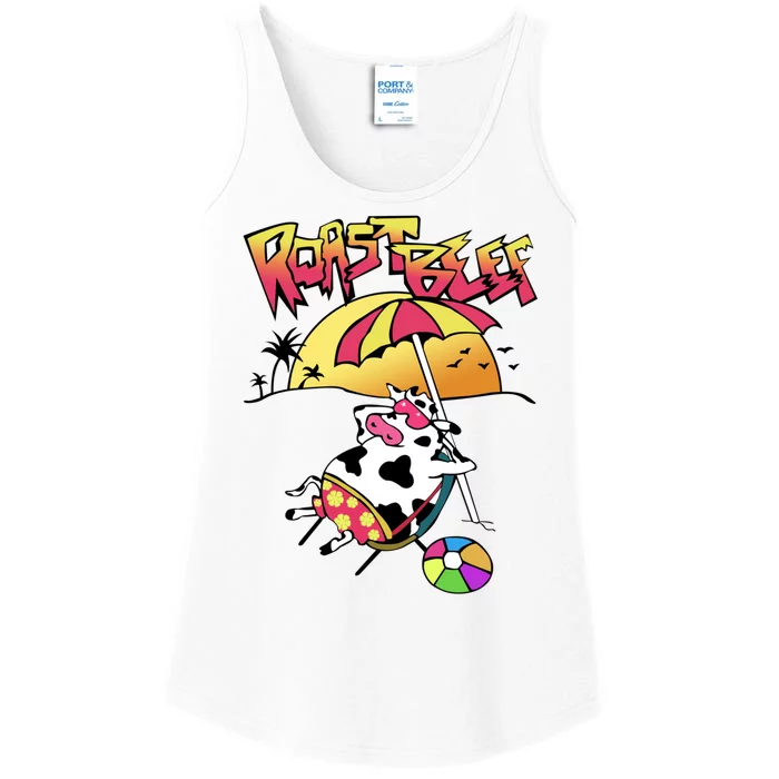 Funny Roast Beef Ladies Essential Tank