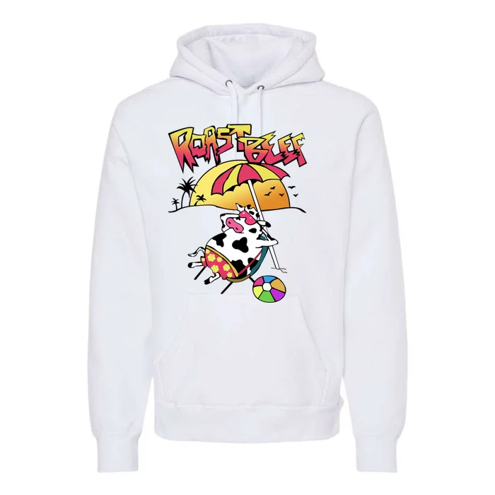 Funny Roast Beef Premium Hoodie