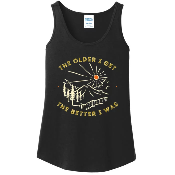 Funny Retirement Birthday Old People Sayings Ladies Essential Tank