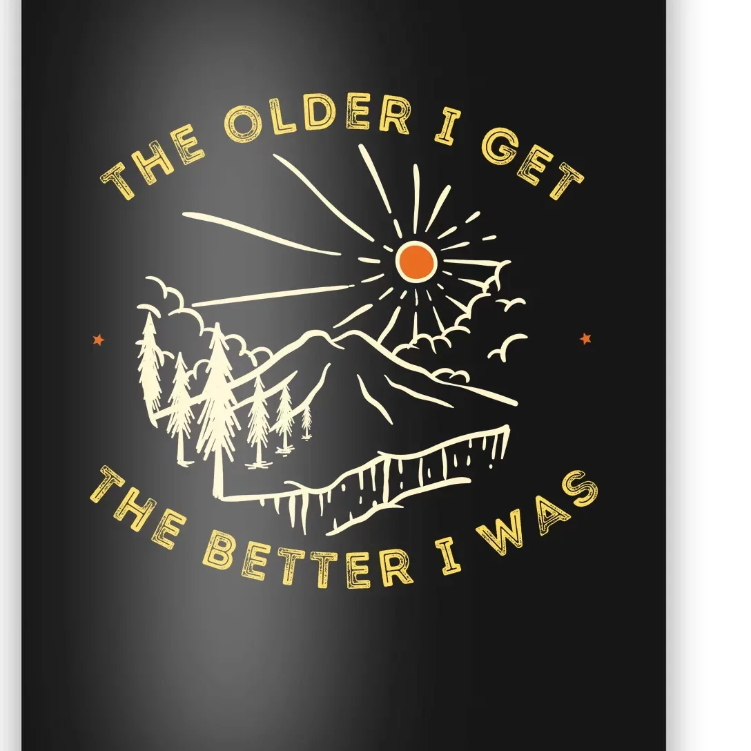 Funny Retirement Birthday Old People Sayings Poster