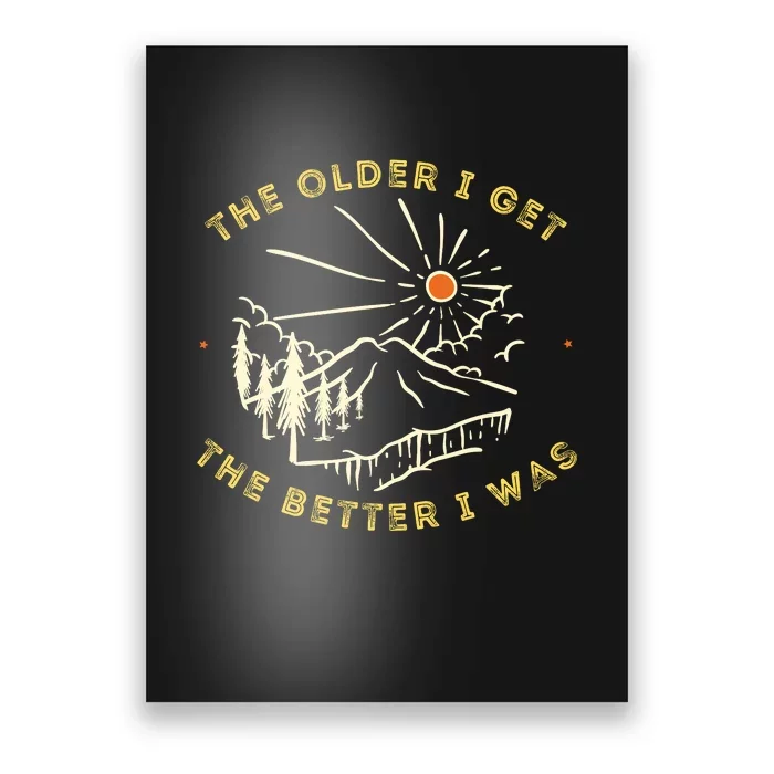 Funny Retirement Birthday Old People Sayings Poster