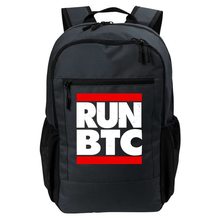 Funny Run BTC Bitcoin Logo Daily Commute Backpack