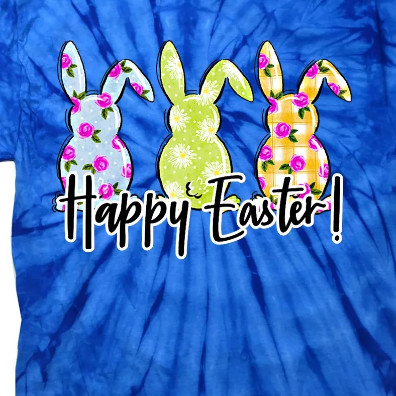 Funny Rabbits Bunnies Happy Easter Day Meaningful Gift Tie-Dye T-Shirt