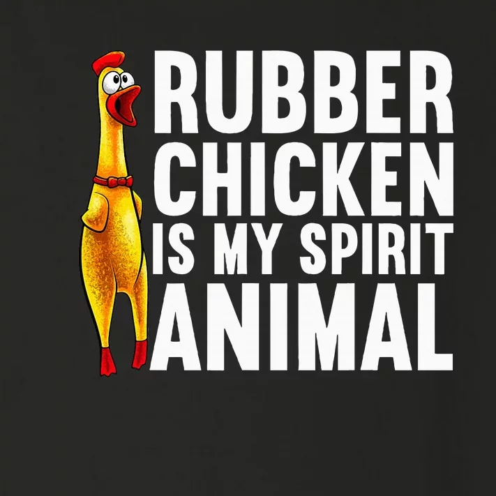 Funny Rubber Chicken Rubber Chicken Lover Toddler Long Sleeve Shirt