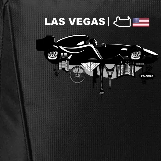 Formula Racing Car Las Vegas Circuit Usa City Backpack