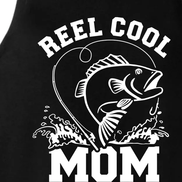 Fishing Reel Cool Mom Great Gift Ladies Tri-Blend Wicking Tank