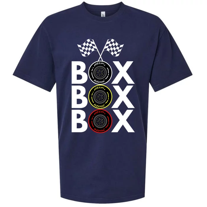 Formula Racing Car Box Box Box Radio Call To PitBox Car Race Formula Racing Sueded Cloud Jersey T-Shirt