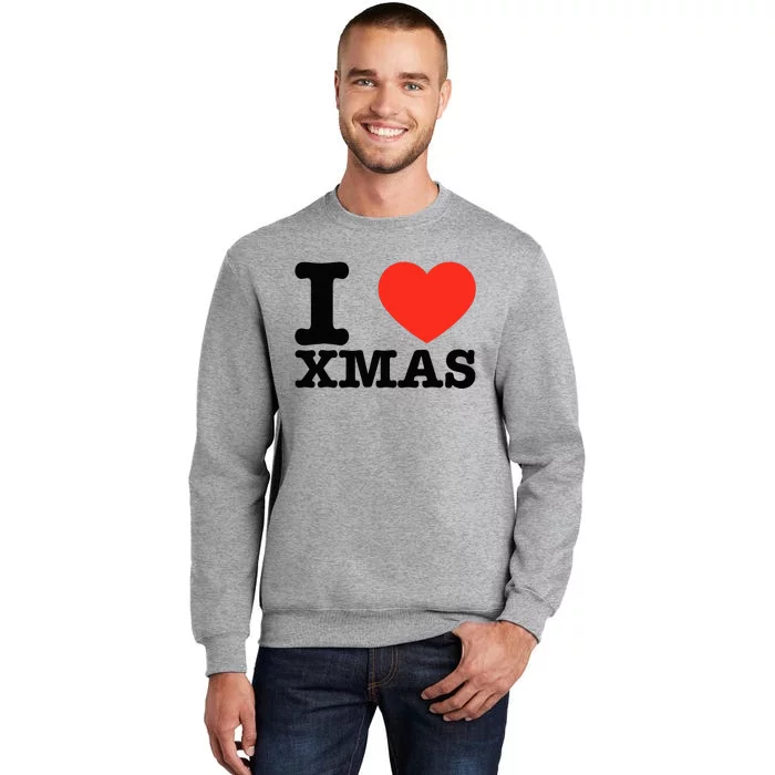 Festive Retro Christmas Celebration Tall Sweatshirt