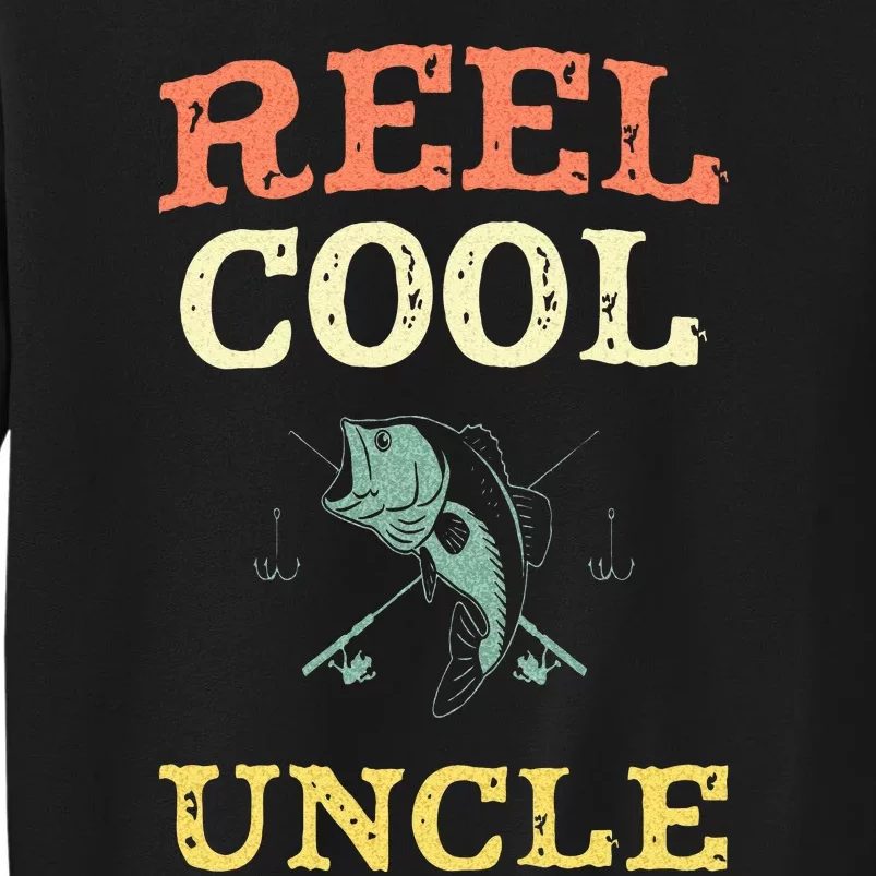 Funny Reel Cool Uncle Fishing Fisherman Sweatshirt