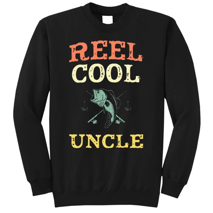 Funny Reel Cool Uncle Fishing Fisherman Sweatshirt