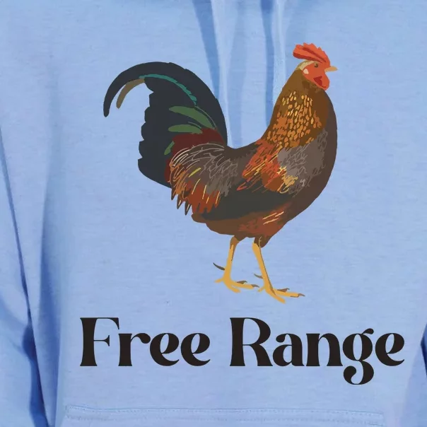 Free Range Chicken Farm Animal Unisex Surf Hoodie