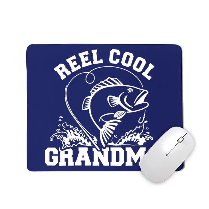 Fishing Reel cool grandma Mousepad