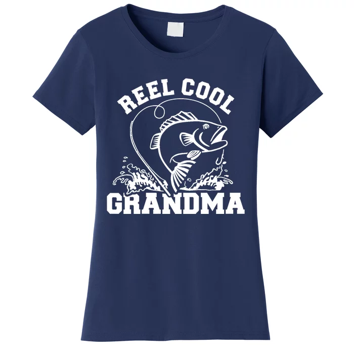 Fishing Reel cool grandma Women's T-Shirt