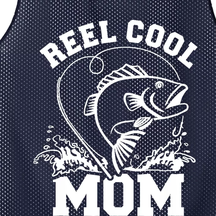 Fishing Reel cool mom Mesh Reversible Basketball Jersey Tank