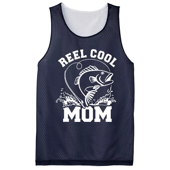 Fishing Reel cool mom Mesh Reversible Basketball Jersey Tank