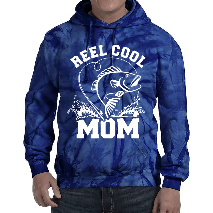 Fishing Reel cool mom Tie Dye Hoodie