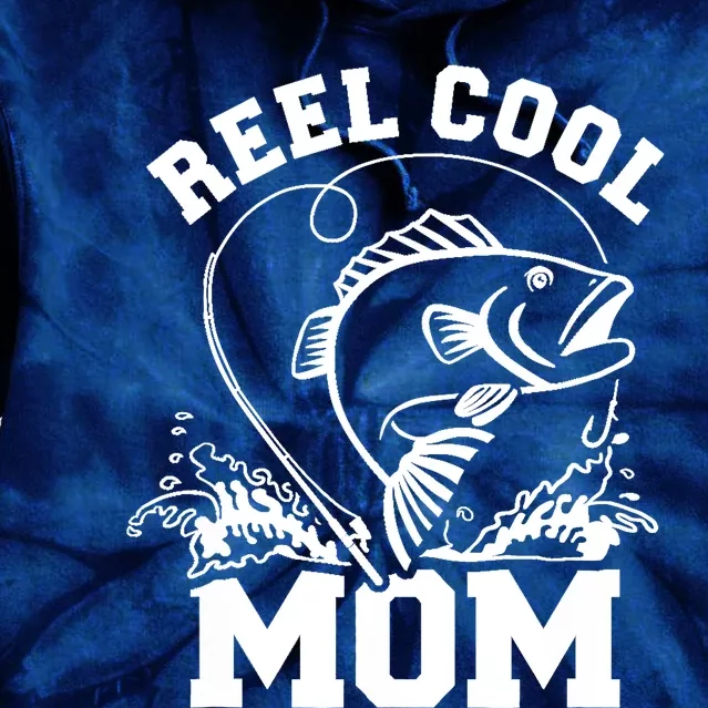 Fishing Reel cool mom Tie Dye Hoodie