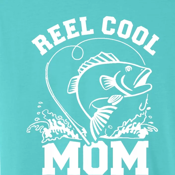 Fishing Reel cool mom ChromaSoft Performance T-Shirt