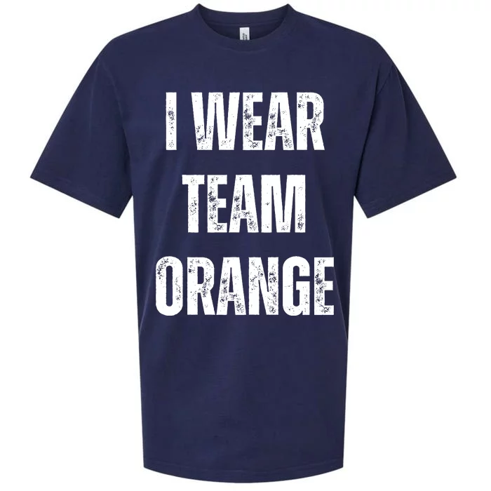 Formula Racing Car I Wear Team Orange F1 Formula One Racing Car Sueded Cloud Jersey T-Shirt