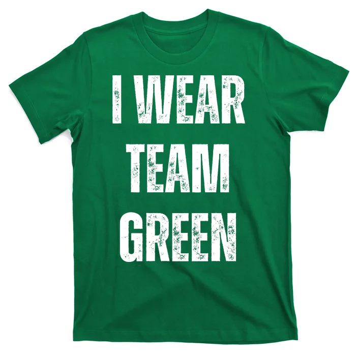 Formula Racing Car I Wear Team Green F1 Formula One Racing Car T-Shirt