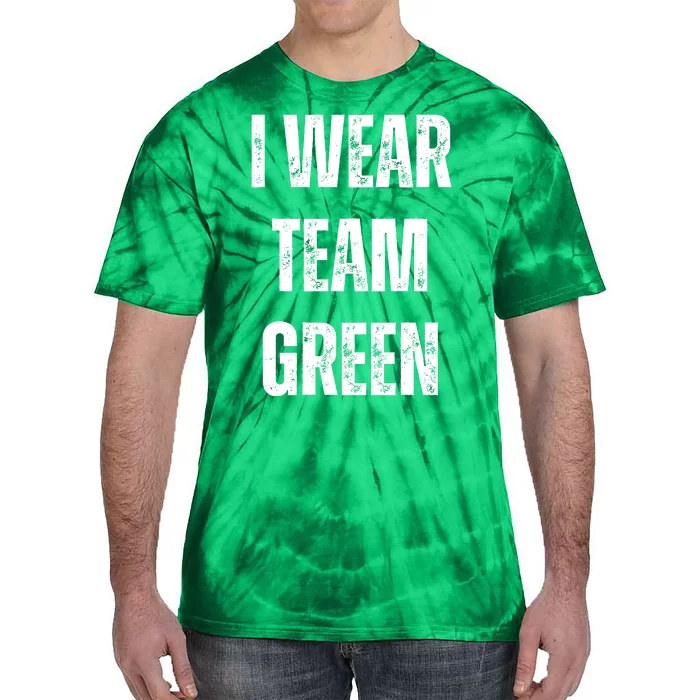 Formula Racing Car I Wear Team Green F1 Formula One Racing Car Tie-Dye T-Shirt