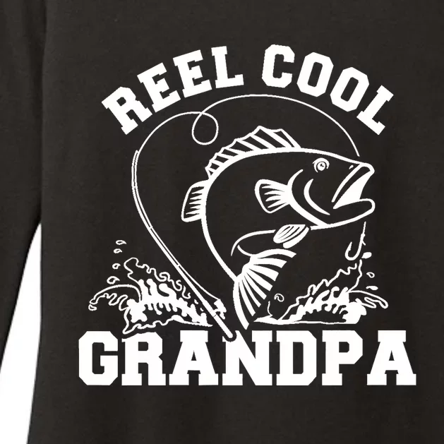 Fishing Reel cool grandpa Womens CVC Long Sleeve Shirt