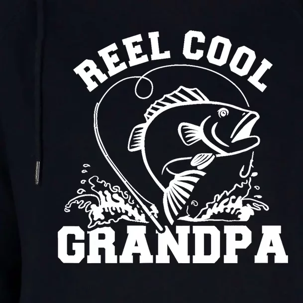 Fishing Reel cool grandpa Womens Funnel Neck Pullover Hood