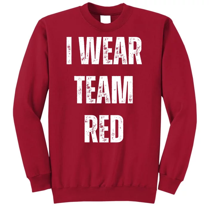 Formula Racing Car I Wear Team Red F1 Formula One Racing Car Tall Sweatshirt