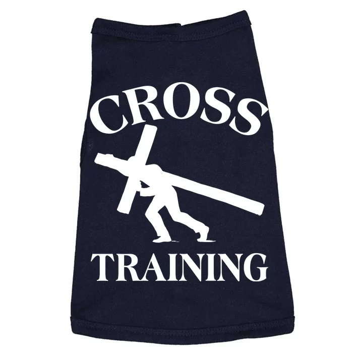 Funny Religous Cross Training Doggie Tank