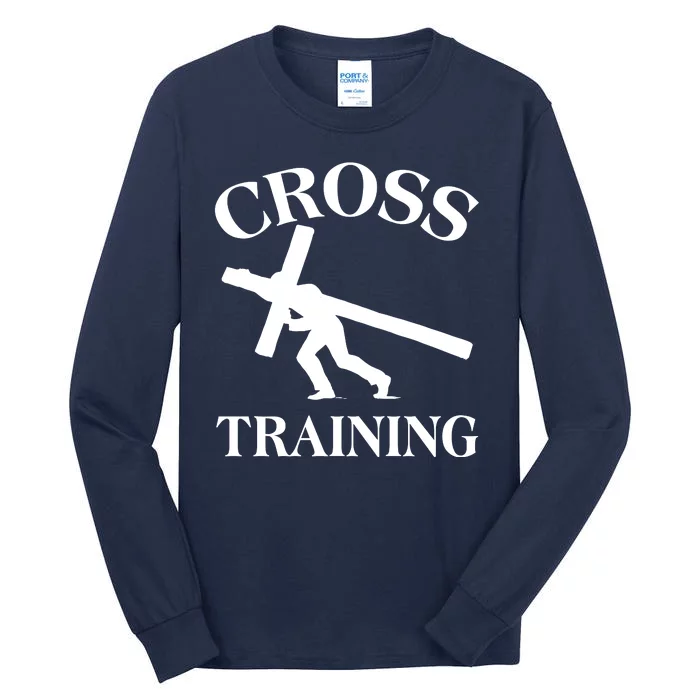 Funny Religous Cross Training Tall Long Sleeve T-Shirt