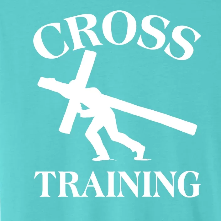 Funny Religous Cross Training ChromaSoft Performance T-Shirt