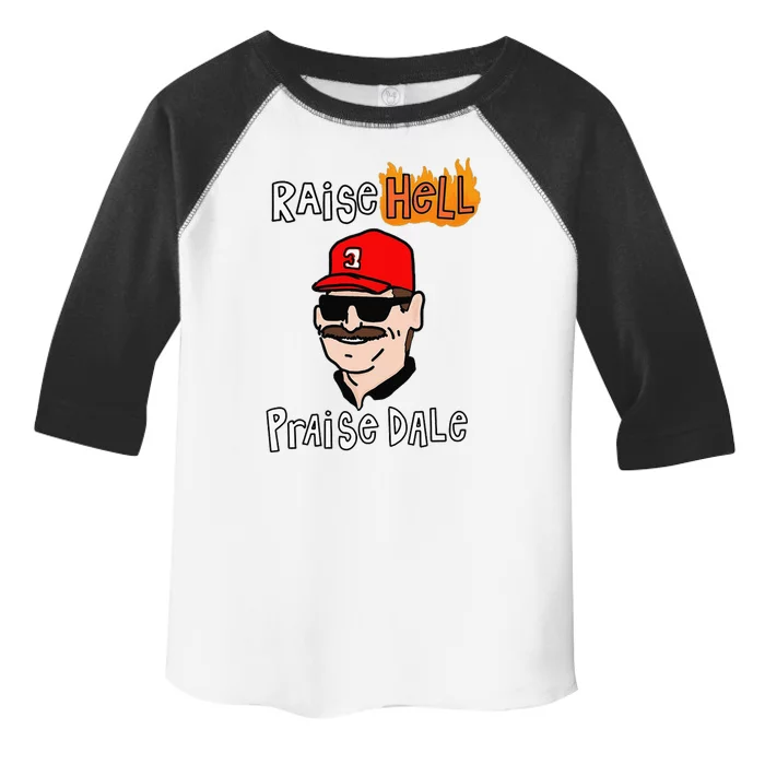 Funny Raise Cute Hell Praise Dale Gift Toddler Fine Jersey T-Shirt