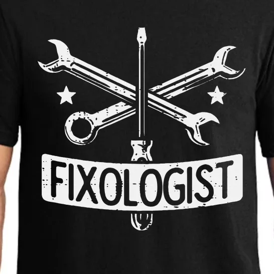 Fixologist Repair Car Technician Auto Mechanic Garage Pajama Set