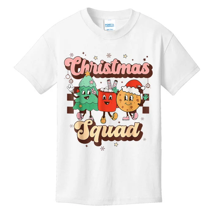 Festive Retro Christmas Pajamas Fun Family Gift Kids T-Shirt