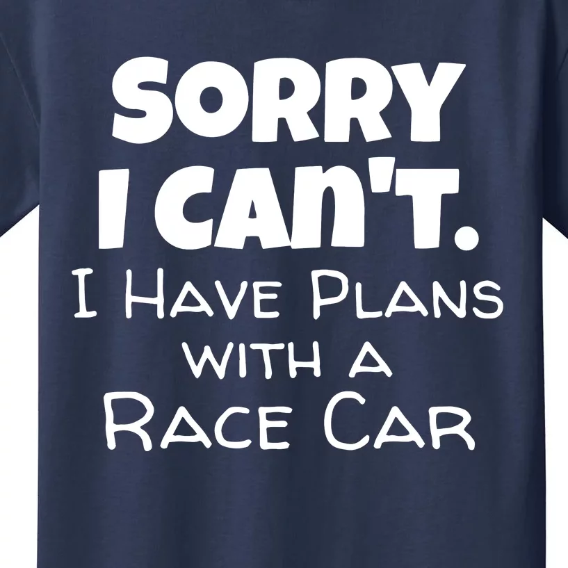 Funny Race Car Dirt Track Racing Lover Fan Kids T-Shirt