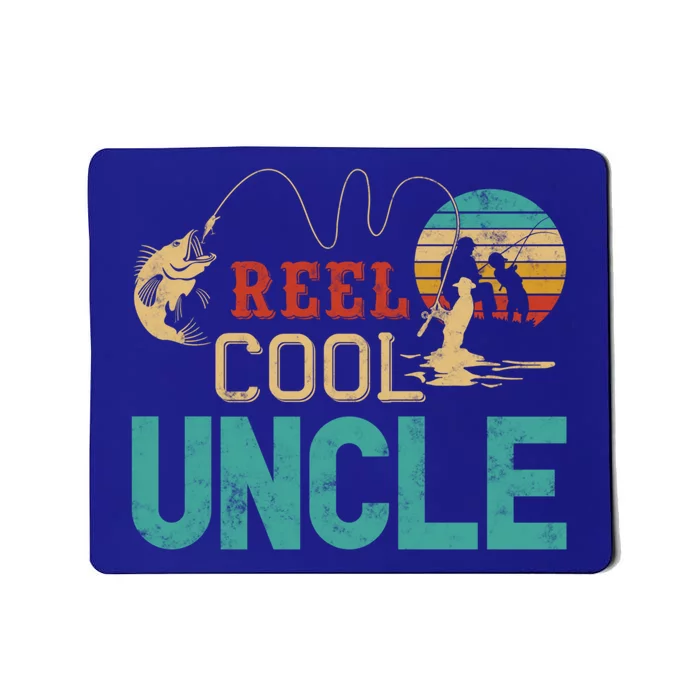 Fishing Reel Cool Uncle Father’S Day Gift Fisher Uncle Cool Gift Mousepad