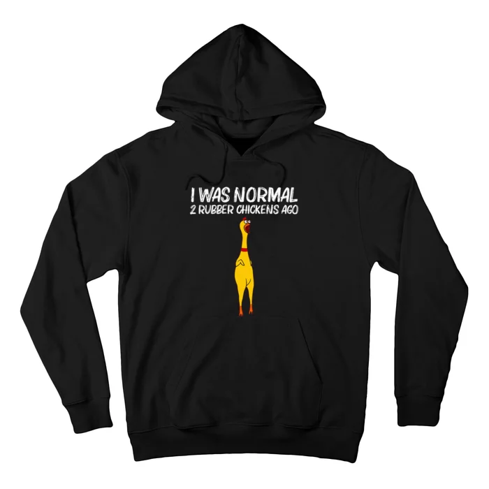 Funny Rubber Chicken Gift Rubber Chicken Hoodie