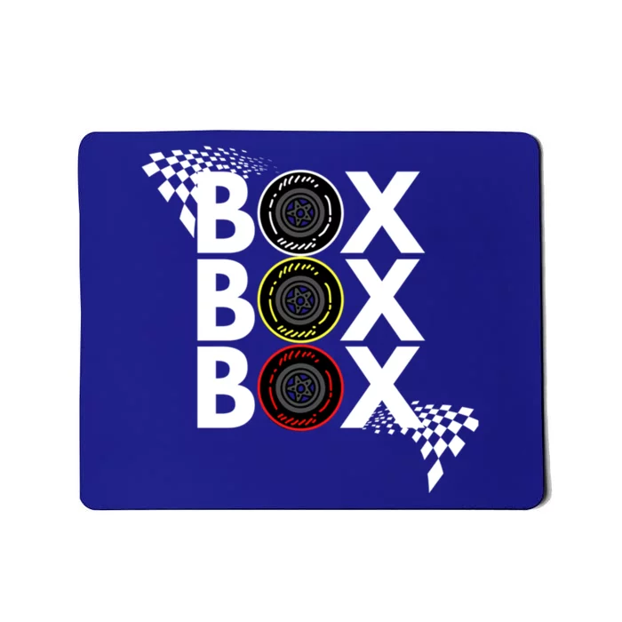 Formula Racing Car Box Box Box Radio Call To Pitbox Car Race Gift Mousepad