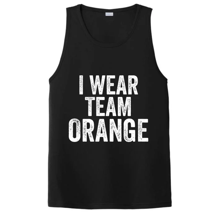 Formula Racing Car I Wear Team Orange F1 Formula One Racing Car Performance Tank