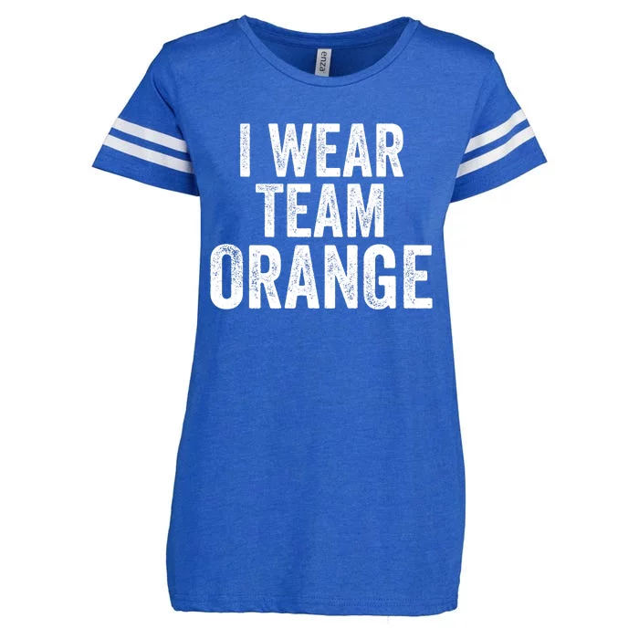 Formula Racing Car I Wear Team Orange F1 Formula One Racing Car Enza Ladies Jersey Football T-Shirt