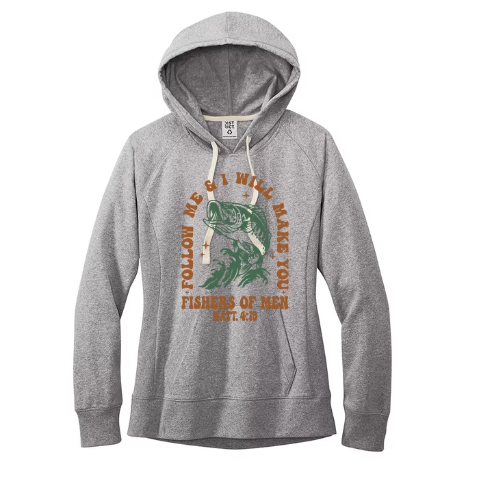 Fishers Retro Christian Bible Christian Dad Women's Fleece Hoodie