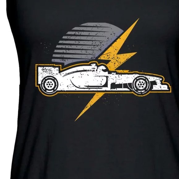 Formula Racing Car Lover Gift Design Idea Gift Ladies Essential Flowy Tank