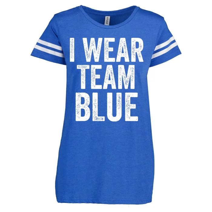 Formula Racing Car I Wear Team Blue F1 Formula One Racing Car Enza Ladies Jersey Football T-Shirt