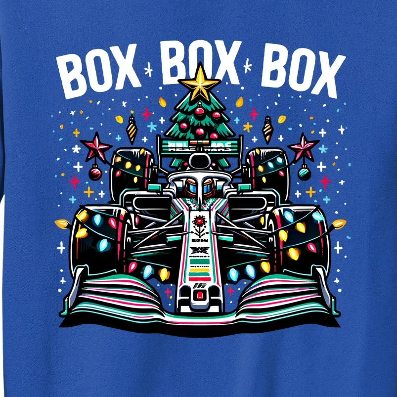 Formula Racing Car Box Box Box Radio Call Fun Christmas Tree Cute Gift Sweatshirt