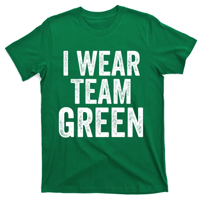 Formula Racing Car I Wear Team Green F1 Formula One Racing Car T-Shirt