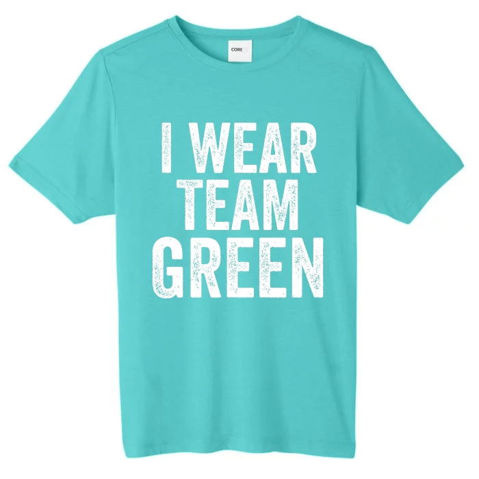 Formula Racing Car I Wear Team Green F1 Formula One Racing Car ChromaSoft Performance T-Shirt